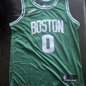 Boston Celtics Jayson Tatum Green Jersey